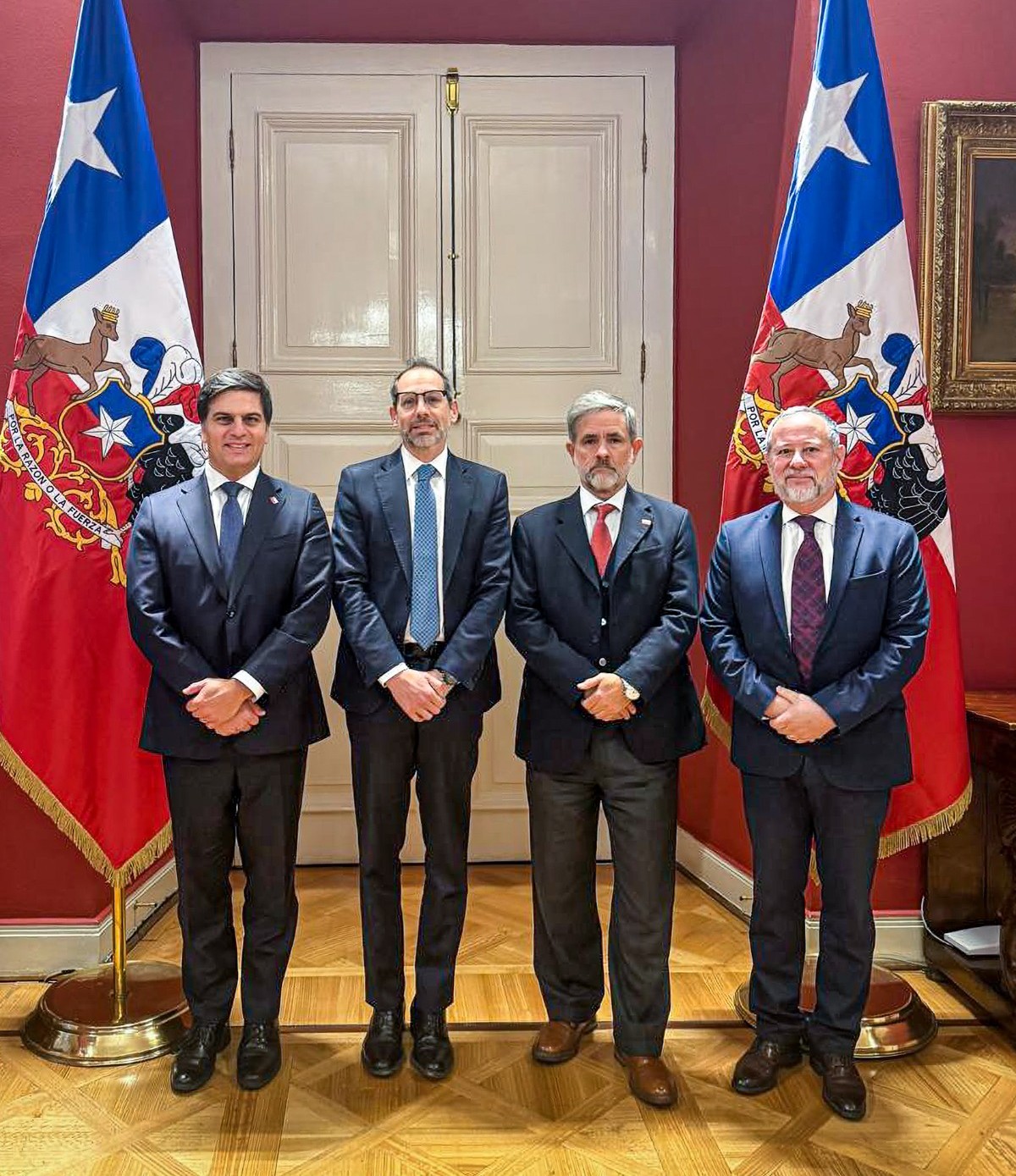 Diego Sucalesca llevó adelante una agenda de promoción minera en Chile.