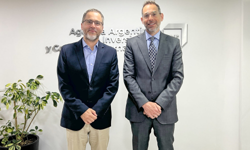 Sucalesca y Fernández Ruíz se reunieron en Santiago de Chile.