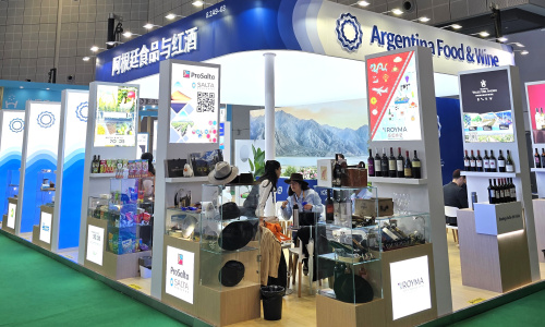 La misión argentina en CIIE estuvo integrada por 14 empresas en un stand de 150 m2.