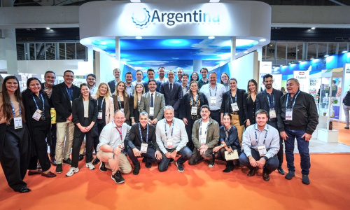 Veintitrés empresas de alimentos y bebidas participaron de Alimentaria Barcelona.