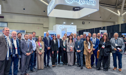 Diez empresas argentinos se agruparon en el stand de PromArgentina en PDAC.