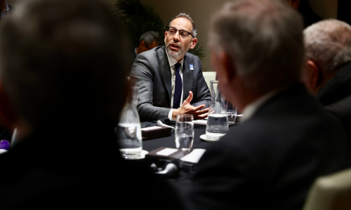 Diego Sucalesca, propuso un frente común entre el sector público y privado para fortalecer el posicionamiento de la minería. 