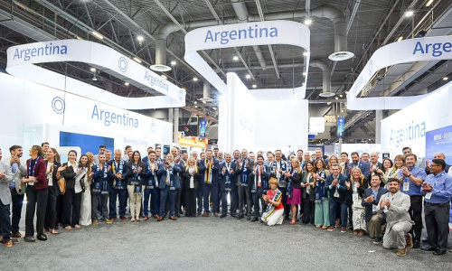 PromArgentina presentó en OTC un stand con una dimensión ocho veces superior al de 2024.