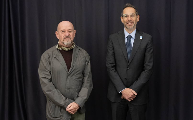 La firma del acuerdo estuvo a cargo de Diego Sucalesca y del director de gabinete institucional del Museo, Carlos Urroz.