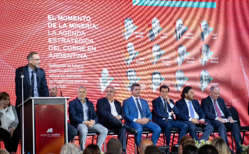 Sucalesca dijo que hay una decisión política en el país de apoyar, sostener y desarrollar la minería.