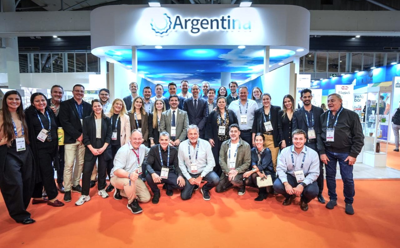 Veintitrés empresas de alimentos y bebidas participaron de Alimentaria Barcelona.