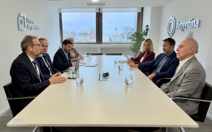 PromArgentina y COVIAR acordaron impulsar una agenda conjunta para 2026.