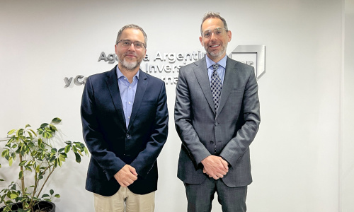 Sucalesca y Fernández Ruíz se reunieron en Santiago de Chile.