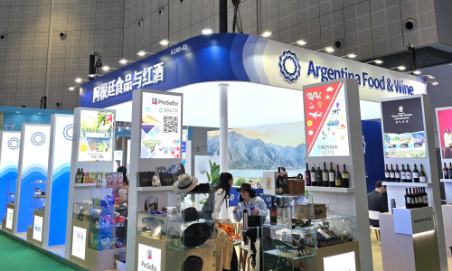 La misión argentina en CIIE estuvo integrada por 14 empresas en un stand de 150 m2.