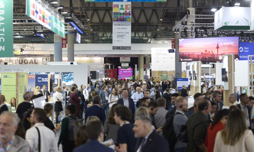 Todas las compañías nacionales están reunidas en un stand dispuesto en el predio Fira de Barcelona.