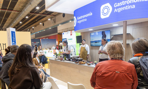 PromArgentina presentó en Madrid Fusión un pabellón de 100 m². 