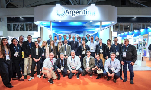 Veintitrés empresas de alimentos y bebidas participaron de Alimentaria Barcelona.