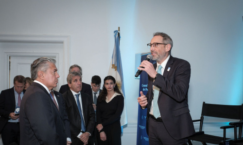 "En PromArgentina trabajamos para visibilizar las oportunidades de inversión", dijo Sucalesca en Nueva York.