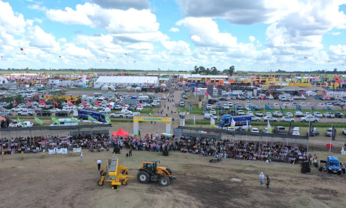 PromArgentina dispuso por primera vez en su historia un stand en la muestra de maquinaria agrícola.