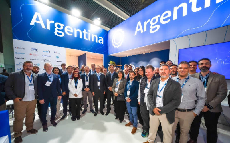 Las empresas dieron detalles de sus productos en el stand situado en el predio Fira Barcelona Gran Vía.