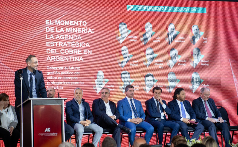 Sucalesca dijo que hay una decisión política en el país de apoyar, sostener y desarrollar la minería.