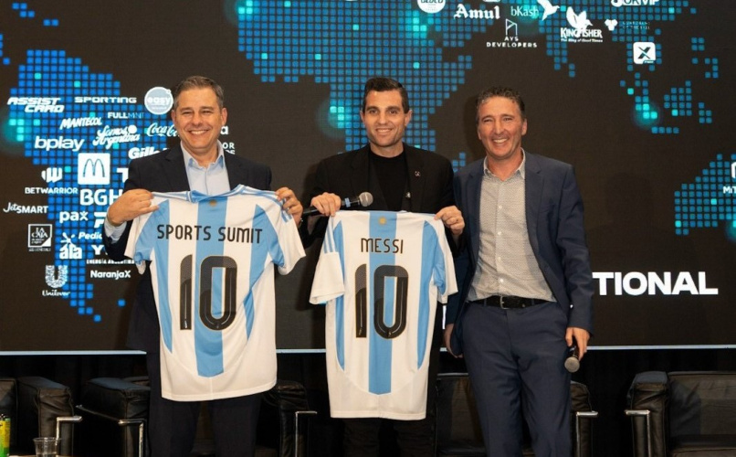 La delegación argentina contó con un pabellón propio. Foto: Sports Summit Miami.