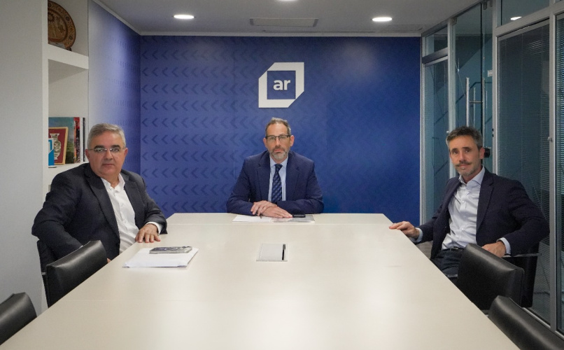 Sucalesca, Jalil y Lamothe dialogaron sobre la promoción comercial de Argentina.