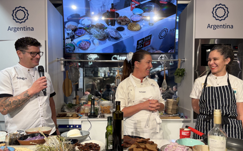 Uno de los hitos fue el acompañamiento de empresas líderes embajadoras del paladar argentino en el mundo.