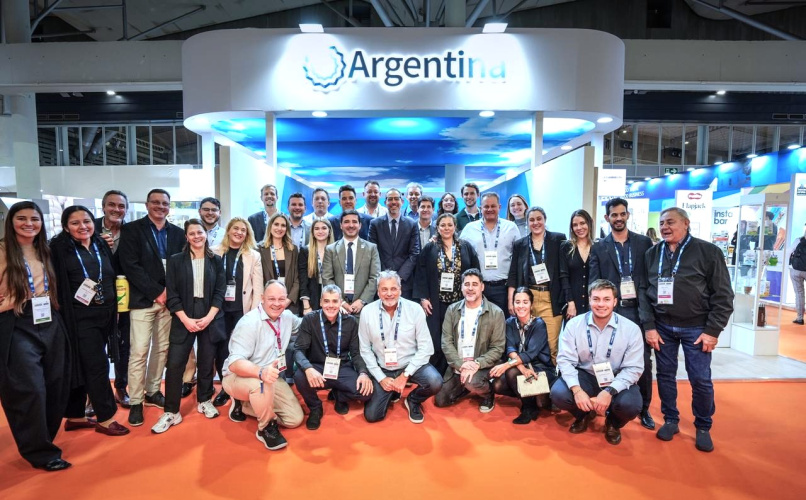 Veintitrés empresas de alimentos y bebidas participaron de Alimentaria Barcelona.