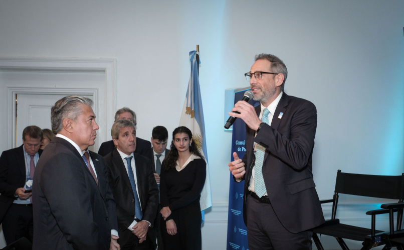 "En PromArgentina trabajamos para visibilizar las oportunidades de inversión", dijo Sucalesca en Nueva York.