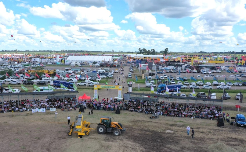 PromArgentina dispuso por primera vez en su historia un stand en la muestra de maquinaria agrícola.