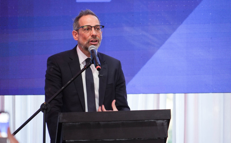 Diego Sucalesca expuso la política de promoción de la Agencia en una entrevista periodística.